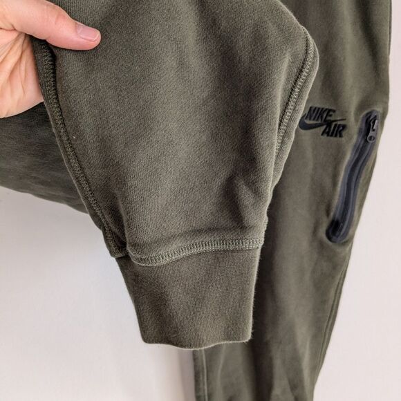 Nike Air Green Fleece Joggers Men's Size Large - Picture 4 of 10